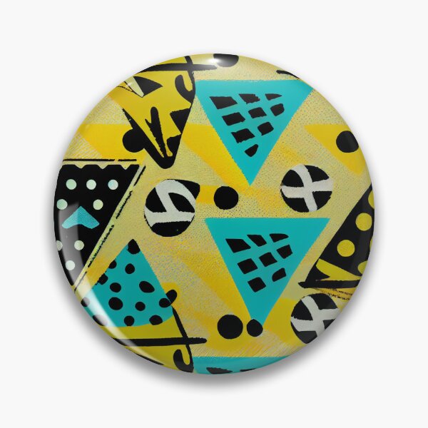 Artikelvorschau, Kawaii Triangular Cool African Pattern Digital Painting entworfen und verkauft von CodeAndColors.