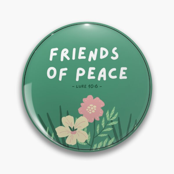 Item preview, Friends of Peace - Circuit Assembly 2023 Pin Button designed and sold by fsultesart.