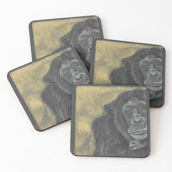 Item preview, Golden chimp designed and sold by Lyndseyteeson.
