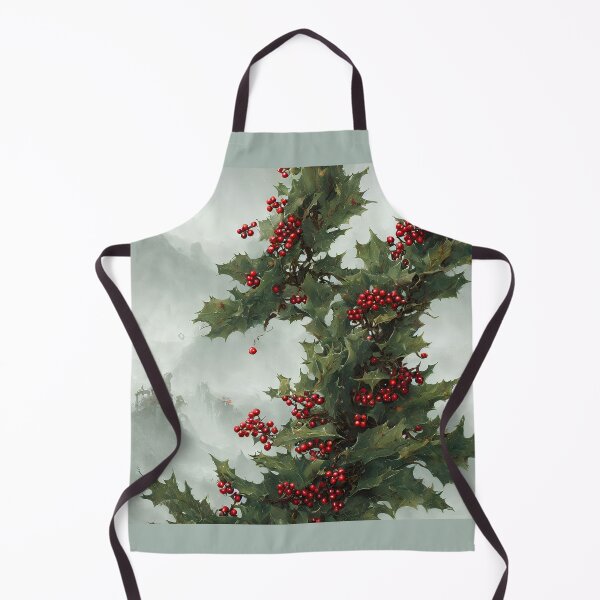 Item preview, December Holly Branches designed and sold by FamiliarPufferfish.
