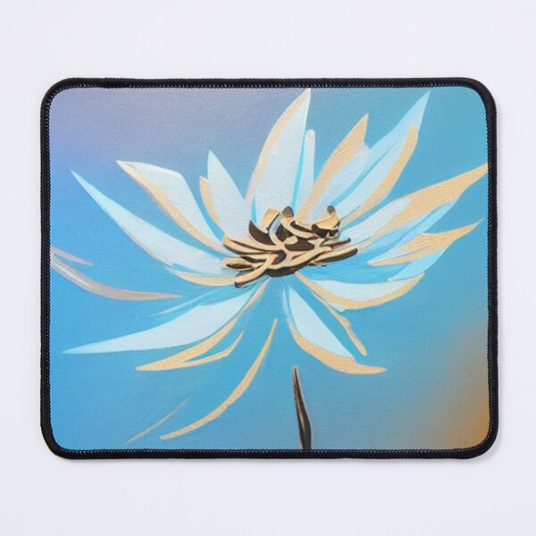 Item preview, Single White Flower designed and sold by Athena Milonas.