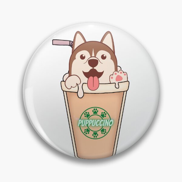 Item preview, Puppuccino - Dog Lover Cappuccino Lover - Coffee Dogs designed and sold by thorfinnshop.