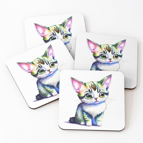Item preview, Cute kitty designed and sold by TheBrushstrokes.