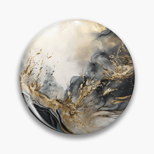 Item preview, Abstract Black and Gold Marble designed and sold by venella.