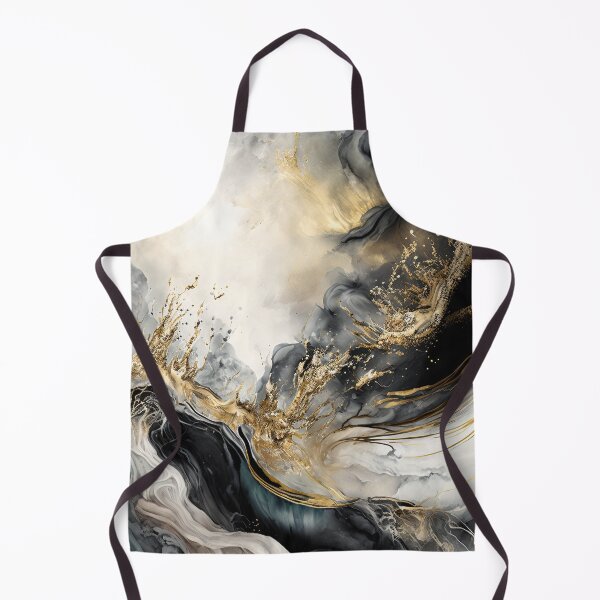 Item preview, Abstract Black and Gold Marble designed and sold by venella.