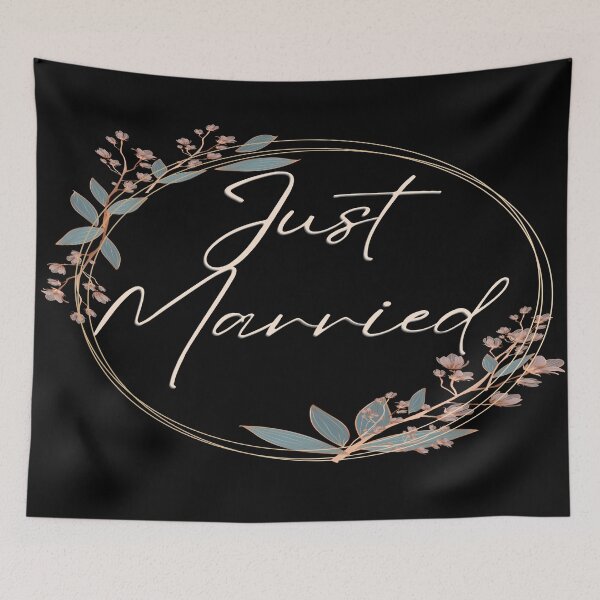 Item preview, just married designed and sold by YusraAiman.