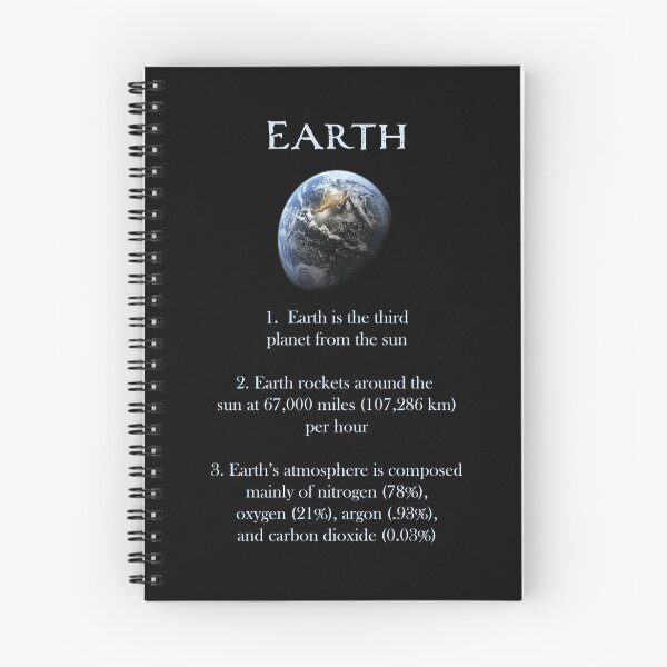 Item preview, Earth facts designed and sold by Almost-There.