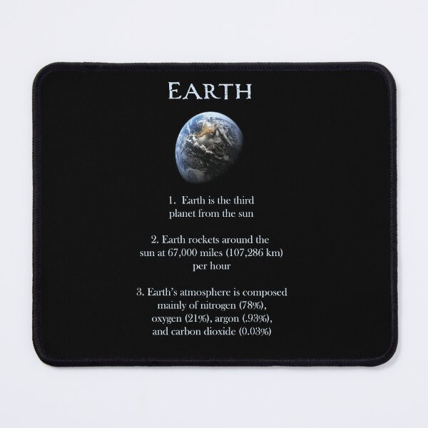 Item preview, Earth facts designed and sold by Almost-There.