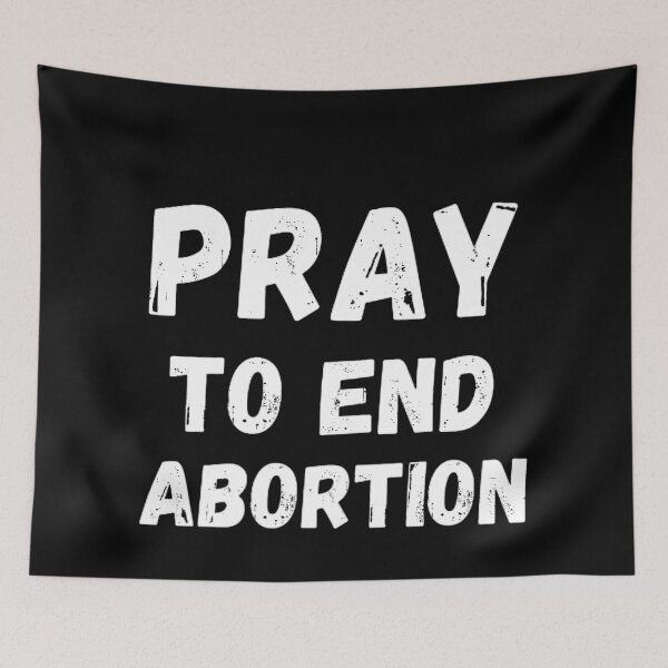 Item preview, Pray To End Abortion designed and sold by mystylecorner.