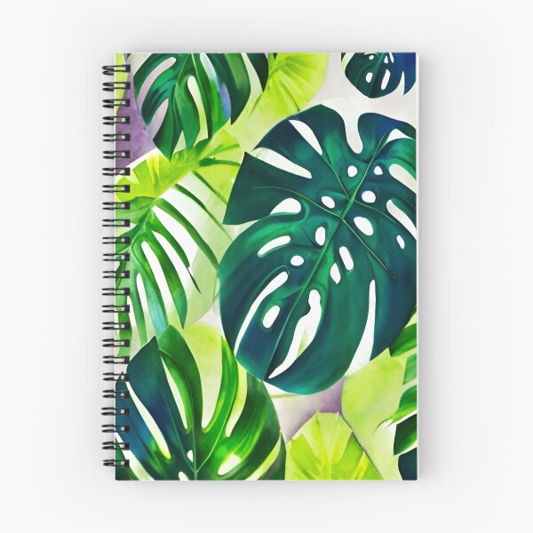 Item preview, Monstera Tropical Leaves Watercolor Art designed and sold by Ascooepics.