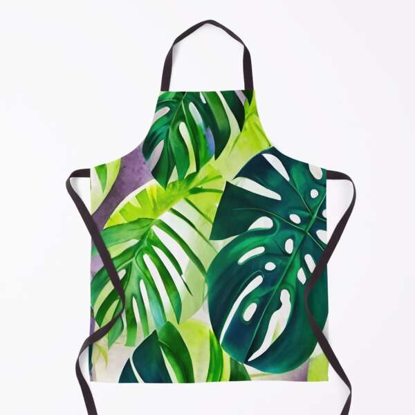 Item preview, Monstera Tropical Leaves Watercolor Art designed and sold by Ascooepics.