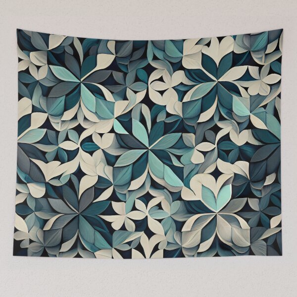 Item preview, Calming Pattern Digital Painting designed and sold by CodeAndColors.
