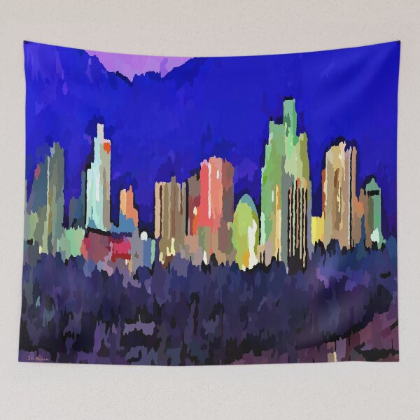 Item preview, Reno Nevada Multi Color Skyline designed and sold by Jon-Baran.