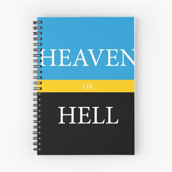 Item preview, HEAVEN or HELL designed and sold by Hell-Prints.