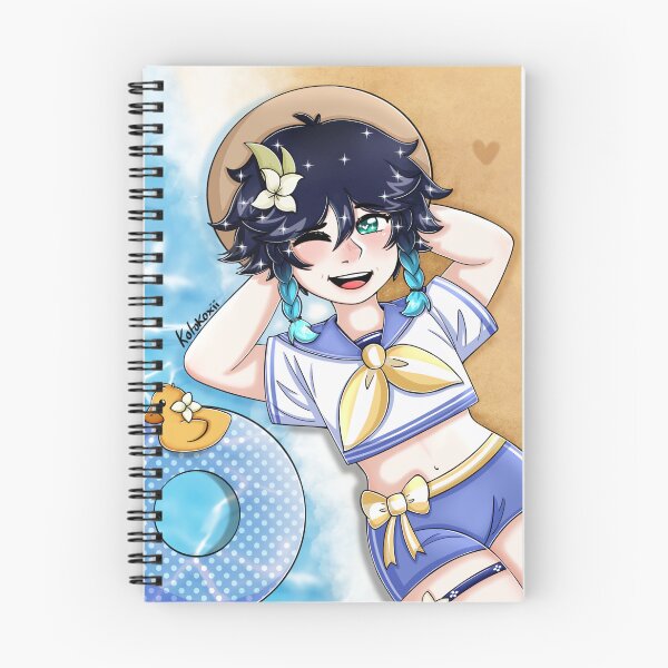 Item preview, Genshin Impact Summer Venti artwork  designed and sold by Kotokoxii.