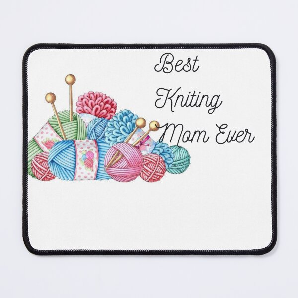 Item preview, Best Knitting Mom Ever designed and sold by neoformstudio.