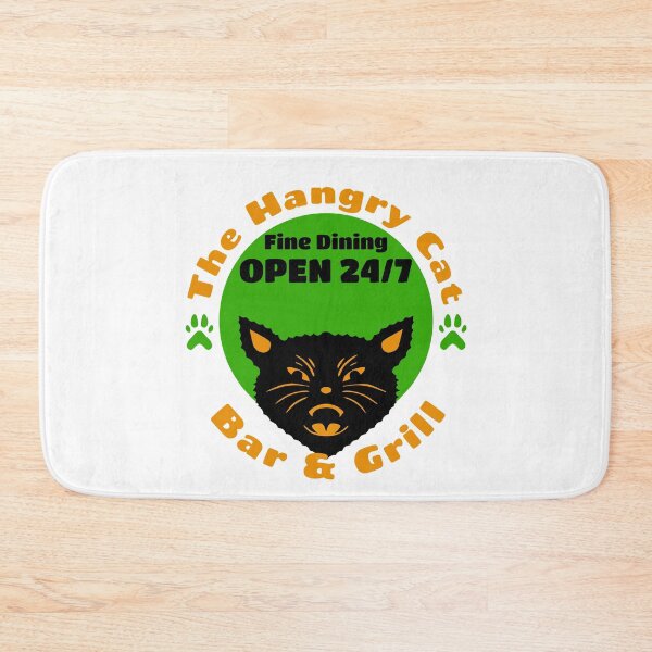 Item preview, The Hangry Cat Bar And Grill designed and sold by DreamSwiftly.