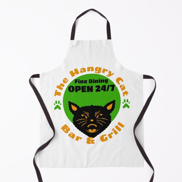 Item preview, The Hangry Cat Bar And Grill designed and sold by DreamSwiftly.