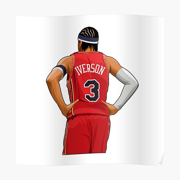 Allen Iverson Steps Over Tyronn Lue Low Poly  Allen iverson, Tyronn lue,  Kobe bryant wallpaper