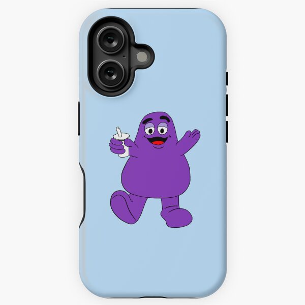 Item preview, McDonald's Grimace Fast Food Mascot designed and sold by GreasyGerbil.