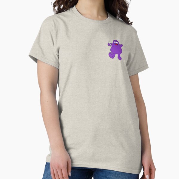 Item preview, McDonald's Grimace Fast Food Mascot designed and sold by GreasyGerbil.