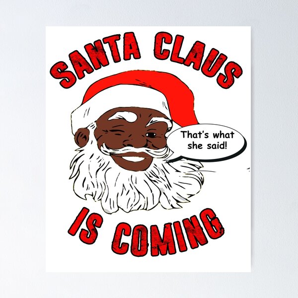 Naughty Santa Art Board Print for Sale by trendingatees