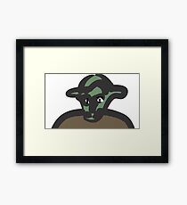 yoda 2 Framed Print