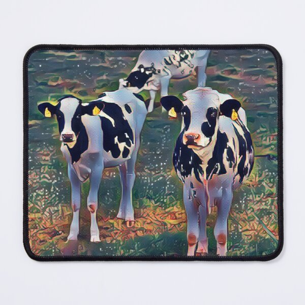Item preview, Curious black and white dairy cows hear a sound designed and sold by FarmsteadAcers.