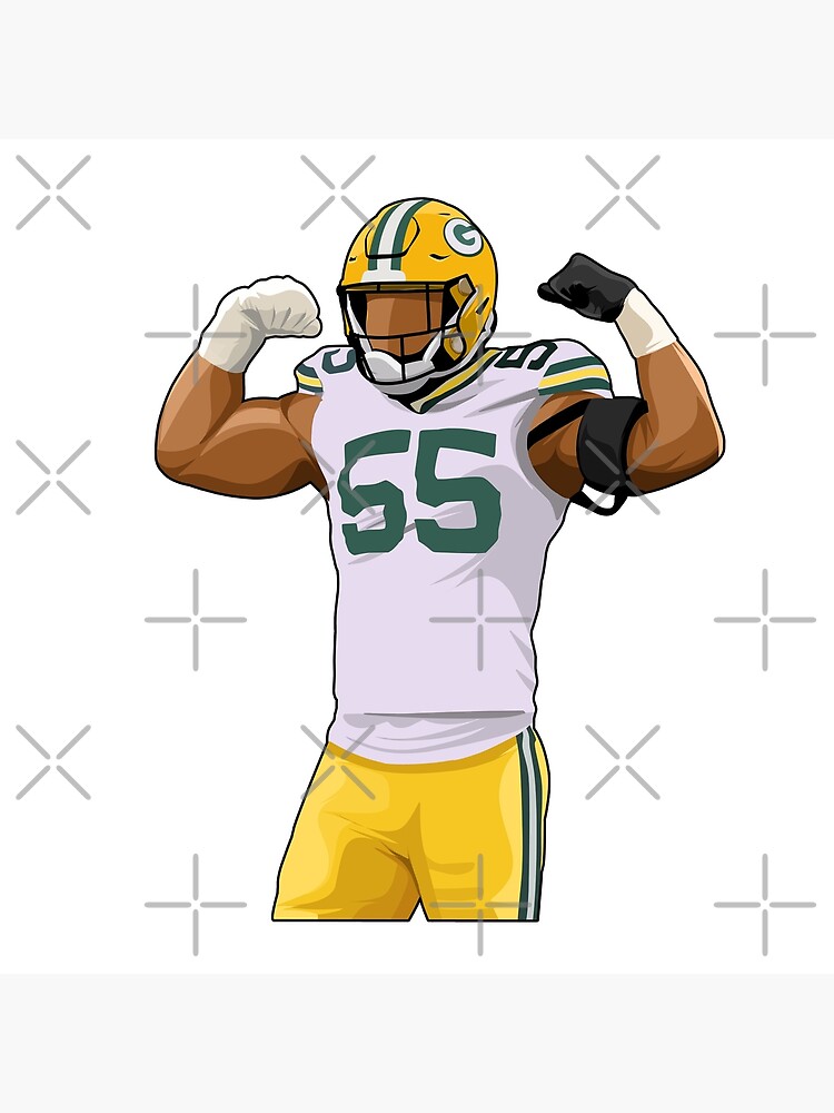 Za'darius Smith Green Bay Packers Poster Wall Art Sports 