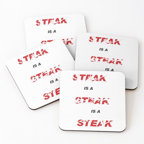 Artikelvorschau, Steak is a Steak is a Steak - #2 entworfen und verkauft von Hell-Prints.
