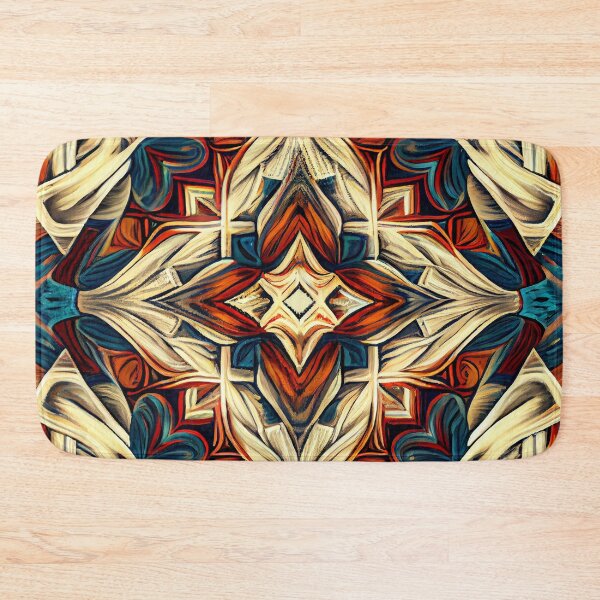 Item preview, Dense Square Artistic Transitional Pattern Digital Painting designed and sold by CodeAndColors.