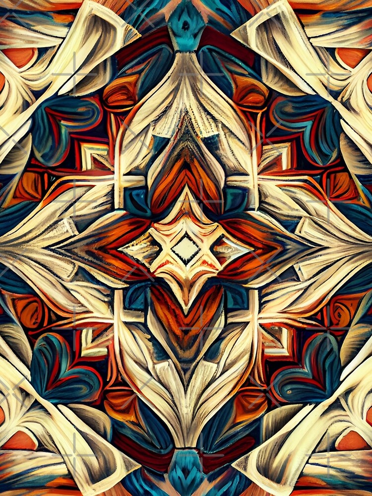 Aperçu 5 sur 5. Robe trapèze avec l'œuvre Dense Square Artistic Transitional Pattern Digital Painting créée et vendue par CodeAndColors.