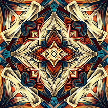 Vorschaubild zum Design Dense Square Artistic Transitional Pattern Digital Painting von CodeAndColors