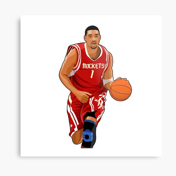 Tracy McGrady - 2007 basket ball Fine Art Print by Unknown at