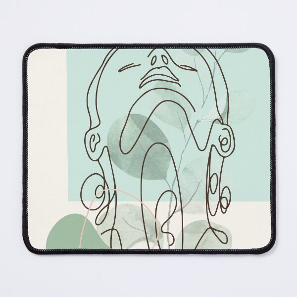 Item preview, Breathe Man Line Art designed and sold by marknprints.