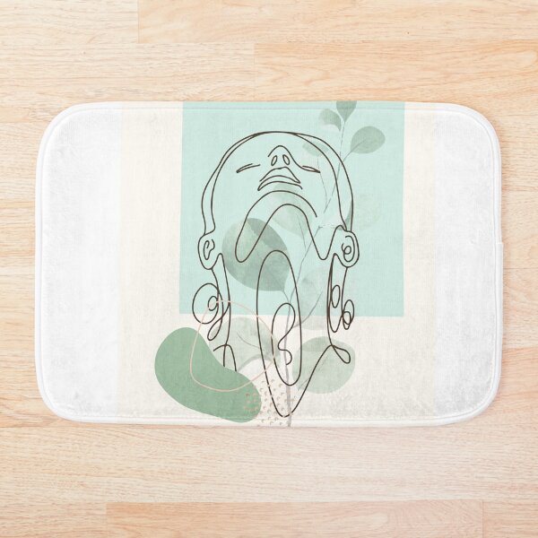 Item preview, respirar hombre línea arte designed and sold by marknprints.