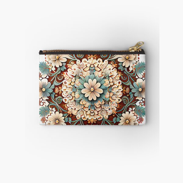 Item preview, Circular Floral Pattern Digital Painting designed and sold by CodeAndColors.