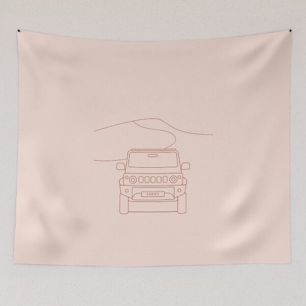 Item preview, Simply Suzuki Jimny Line Art designed and sold by stoicjimny.