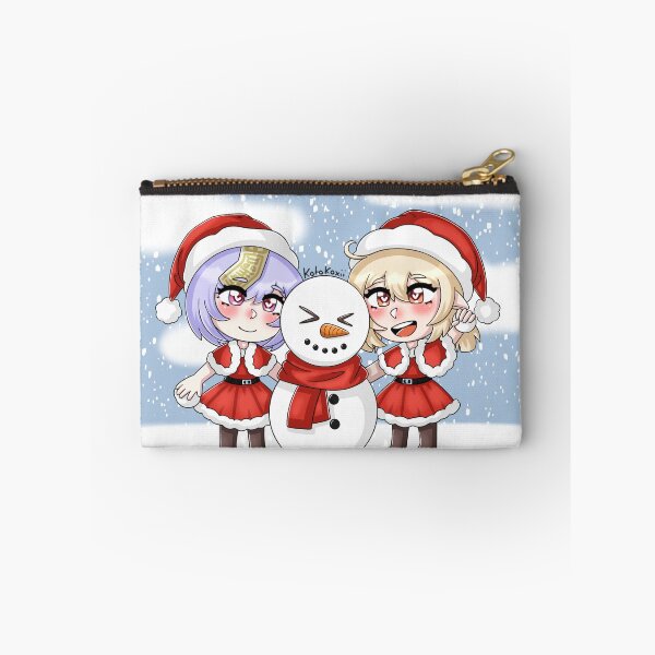Item preview, Genshin impact winter Christmas Qiqi and Klee artwork  designed and sold by Kotokoxii.