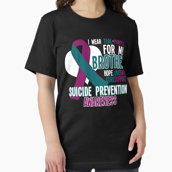 Item preview, Suicide Prevention T shirt designed and sold by Mill8ion.