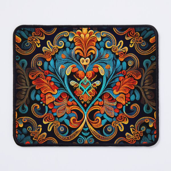 Item preview, Fine Exotic Bohemian Pattern Digital Painting designed and sold by CodeAndColors.