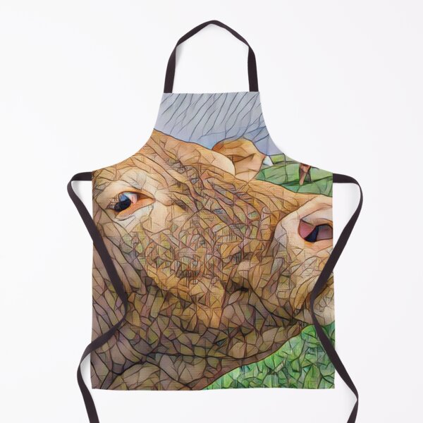 Item preview, Close Up Cow head painting designed and sold by FarmsteadAcers.