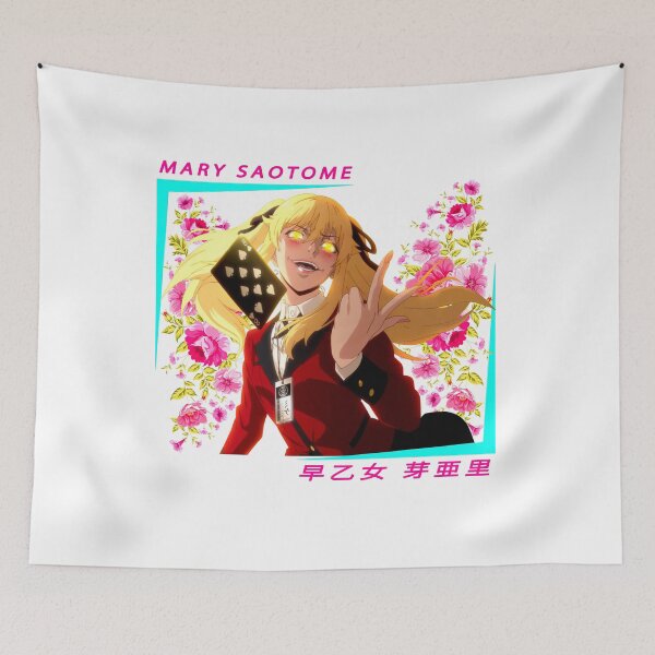 Item preview, Kakegurui - Mary Saotome con flores designed and sold by HASSANIYATT.