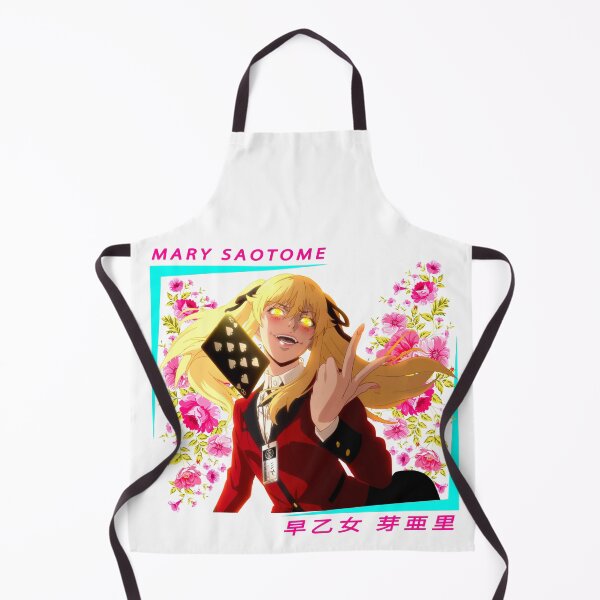 Item preview, Kakegurui - Mary Saotome withe flowers designed and sold by HASSANIYATT.