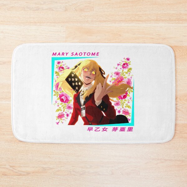 Item preview, Kakegurui - Mary Saotome withe flowers designed and sold by HASSANIYATT.