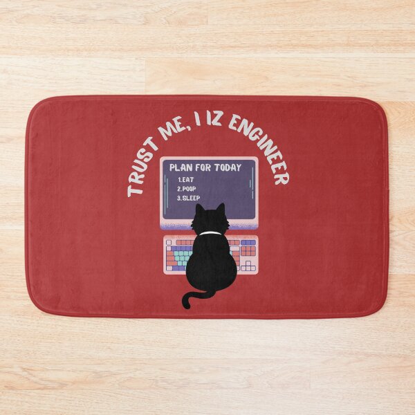 Item preview, Trust me, I Iz engineer computer programmer cat  designed and sold by t1n3333.