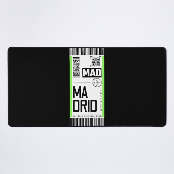 Item preview, MADRID MAD classic luggage tag airport stickers designed and sold by LeddsoDello.