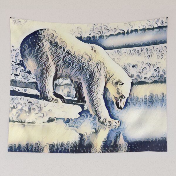 Item preview, Polar bear on the ice floe designed and sold by Astralia.