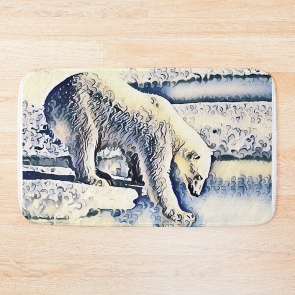 Item preview, Polar bear on the ice floe designed and sold by Astralia.