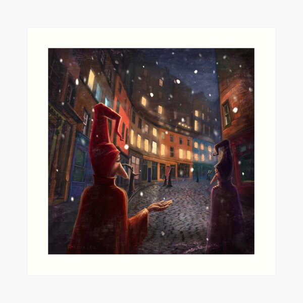 "A Sudden Flurry" Art Print
